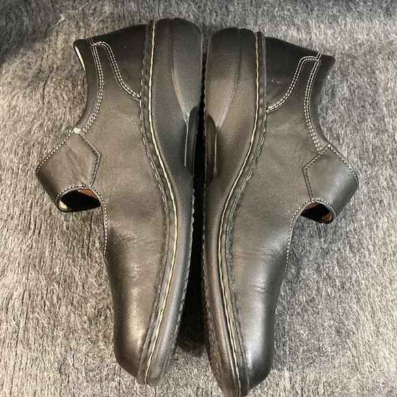 FINN COMFORT Sz 41 Velcro Closure  Leather Mary Jane Sandals Made in Germany - Picture 8 of 12